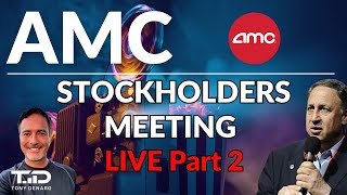 AMC 2024 Annual Stockholders Meeting 🔴LIVE Part 2 June 5 2024 100 PM CST [upl. by Kosel]