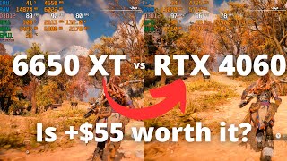 RX 6650 XT vs RTX 4060 in 2024 The Ultimate Comparison [upl. by Pietrek]