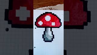 🩸🍄pixel art toadstool toadstool mushroom pixelart viralshorts foryou shorts fyp [upl. by Ettedo534]