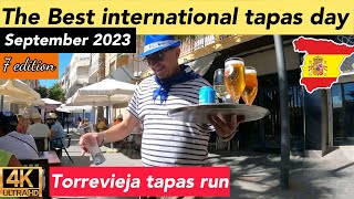 Torrevieja spaininternational tapas day torrevieja alicante Costa Blanca spain 🇪🇸 [upl. by Phio]