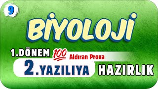 9Sınıf Biyoloji 1Dönem 2Yazılıya Hazırlık 📑 2023 [upl. by Gaskins]