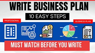 How to Write a Business Plan Step by Step in 2024 [upl. by Lesly546]