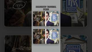 YouTube documentary thumbnail  photoshop tutorial designskills [upl. by Divan47]