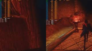 Palit GTX1070 Super Jetstream Skyrim LE 2160p vs 1080p [upl. by Sharleen]