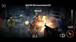 Sniper Strike Z1 North Sea Shotgun Mission 7 Lockdown Kill 2 Armored Gunmen [upl. by Serle]