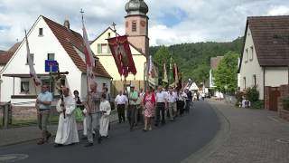 Fronleichnam 2017  Prozession in Langenprozelten [upl. by Dyson]