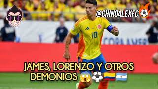 PABLO CARROZA EXALTA A jamesrodriguez Y seleccioncolombia EN copaamerica [upl. by Atnwahs]