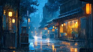 RAINING IN JAPAN 🌧️ Rainy Lofi Songs To Calm Down And Relax Your Mind 🌧️ Pluviophile Lofi [upl. by Sherri]