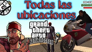 Todas las ubicaciones de la nrg 500 de GTA San Andreas gtaloquendo gta gtasa [upl. by Ajam]