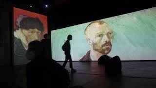 Ausstellung quotVan Gogh Alive  the Experiencequot vom 2771112021 im Münchner UTOPIA  Impressionen [upl. by Gareri]