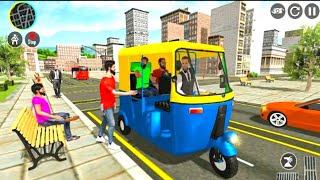 Auto Rickshaw Game Simulator 3D  Best Auto Rickshaw Game  World Popular Game [upl. by Ppik]