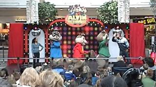 Chipmunks  Get Munked Mall Tour 2008  IL [upl. by Llertnom555]