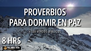 Proverbios Para dormir en paz  Palabra de Dios Para Dormir  Música Relajante  8 HRS [upl. by Fen792]