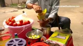 Bhel mixture  Spicy Street Food  Hyderabad Street Food  Maramaralu Chat [upl. by Behah]