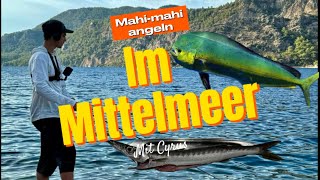 Mahi mahi angeln im Mittelmeer ￼ vom Strand youtuber fishing angeln ￼ [upl. by Parris]