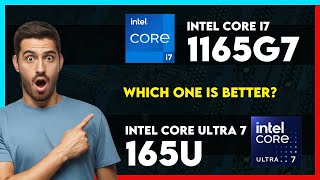 Intel Core i7 1165G7 vs Intel Core Ultra 7 165U Comparison [upl. by Remo]