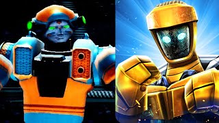 REAL STEEL WRB Axelrod VS Aquabot amp Danger Zone amp Tackle amp Blockbuster amp Bluebot [upl. by Yerac]