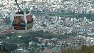 Teleferico on Pichincha  Quito Ecuador [upl. by Calv]