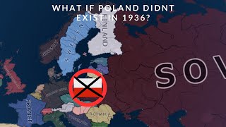 What if Russia controlled Poland in 1936  HOI4 Timelapse [upl. by Ariamo]