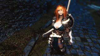 BDO Guardian Grunil v 1 00 CBBE HDT PE for Skyrim LE [upl. by Brandenburg]