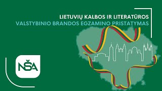 Lietuvių kalbos ir literatūros valstybinio brandos egzamino pristatymas [upl. by Ianej898]