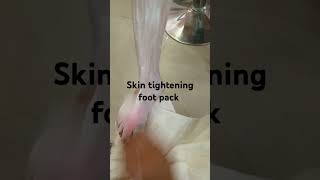 Skin whitening foot 👣 pack archanamishramakeover skinwhitening skinwhiteningsecrets footmassage [upl. by Vinn]