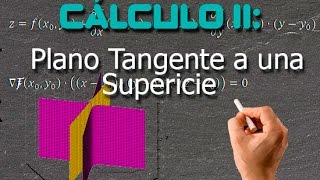 Cálculo Vectorial Cálculo de la Ecuación del Plano Tangente a una Superficie [upl. by Hilaria]