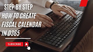 Step by step how to create fiscal calendar in dynamics 365 finance [upl. by Schwab]