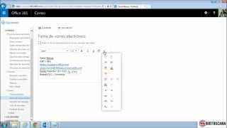 Microsoft Office 365  Firmas de Correo [upl. by Ohnuj]
