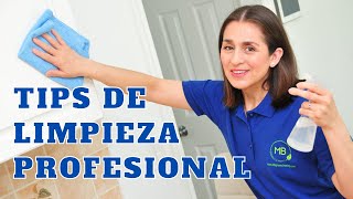 TIPS DE LIMPIEZA PROFESIONAL QUE DEBES SABER Para una Limpieza Rápida y Efectiva [upl. by Sadonia]