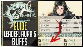 🎮Guide lvl35 Leader Aura amp Command►Tactical RPG Gameplay [upl. by Merceer450]