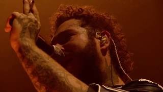 Post Malone  quotCirclesquot Live on the Runaway Tour [upl. by Atlante]