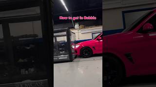 Get in Car Bubble DIY  Throw Ladder BMW X3M Comp carcapsule bmw Seanhasjokes CarCapsule [upl. by Mosley]