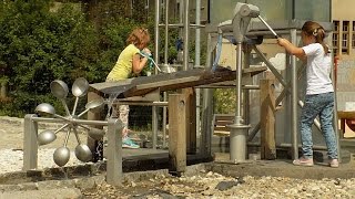 Górny Śląsk  Zabawy edukacyjne Sztolnia Królowa Luiza  Park 12C w Zabrzu [upl. by Adda]