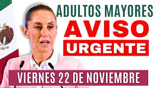 💥PARA LOS ADULTOS MAYORES 65 Y MAS QUE RECIBIRÁN la PENSIÓN💥 [upl. by Burt]