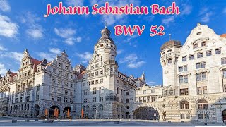 Johann Sebastian Bach  BWV 52 Cantata Falsche Welt dir trau ich nicht in F major [upl. by Anirb933]