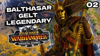 Total War Warhammer 3  Balthasar Gelt  Legendary Immortal Empires Campaign Episode 2 [upl. by Eiclud]