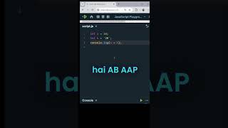 JavaScript string vs integer addition programming coding web development javascript ai html [upl. by Nnylrahc]