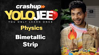 Bimetallic Strip  Application of Thermal Expansion  YOLO JEE Advance Physics with Vikrant Kirar [upl. by Acirretal817]