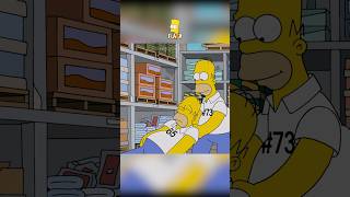 What happens when Homer gains eternal life😮 simpsons shorts [upl. by Zanlog460]