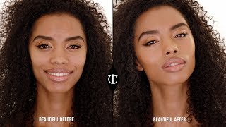 How to use Hollywood Flawless Filter to add a BLING of glow to your makeup look  Charlotte Tilbury [upl. by Doscher]