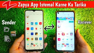 Zapya App Kaise Use Kare  Zapya App Istemal Karne Ka Tarika  Zapya App Review [upl. by Niveg541]