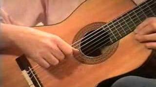 Classical Guitar Lesson 4 Free Stroke [upl. by Pauly447]