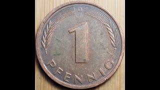 1 Pfennig 1985 Bundesrepublik Deutschland D [upl. by Og575]