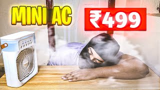 Portable Air Conditioner 🥶 Fan Only 499 ❄️ Mini Cooler Review [upl. by Anitnatsnok]