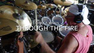 Chaka Khan quotThrough The Firequot Drum Cover [upl. by Ogawa]