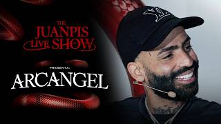 Me pongo bien high con Arcangel en The Juanpis Live Show [upl. by Trilbi]