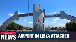 Libyan crisis escalates as warplane strikes Tripoli airport [upl. by Packton545]