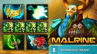 Malrine NATURE PROPHET Mid  Patch 737d  Full Gameplay Dota Class [upl. by Horst416]