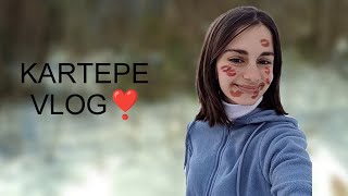 KocaeliKartepe VlogğŸ¥¸heryerim kar oldu bea [upl. by Bernita]